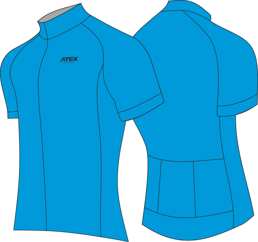 Cyklistický dres SPORT PLUS s krátkými rukávy