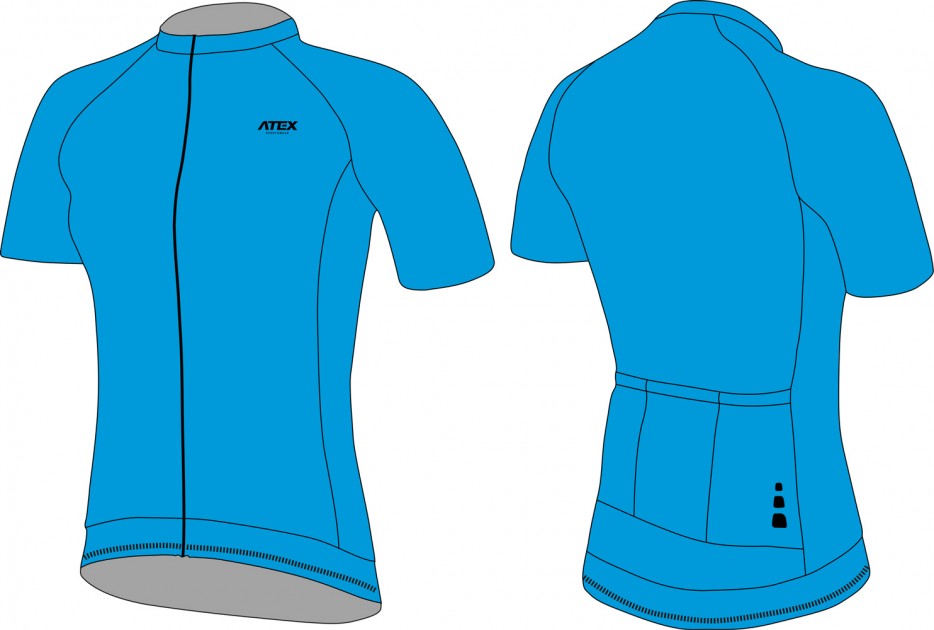 Dámský cyklistický dres PROFI PLUS s krátkými rukávy