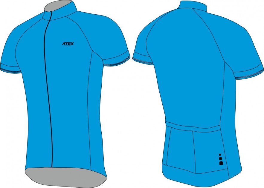 Cyklistický dres HOBBY s krátkými rukávy