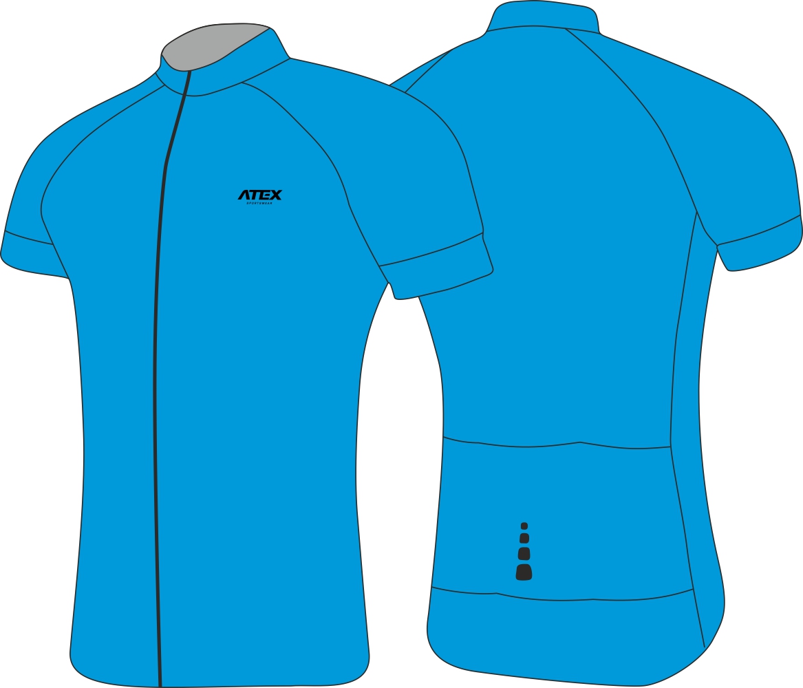 Kickbike dres, krátké rukávy