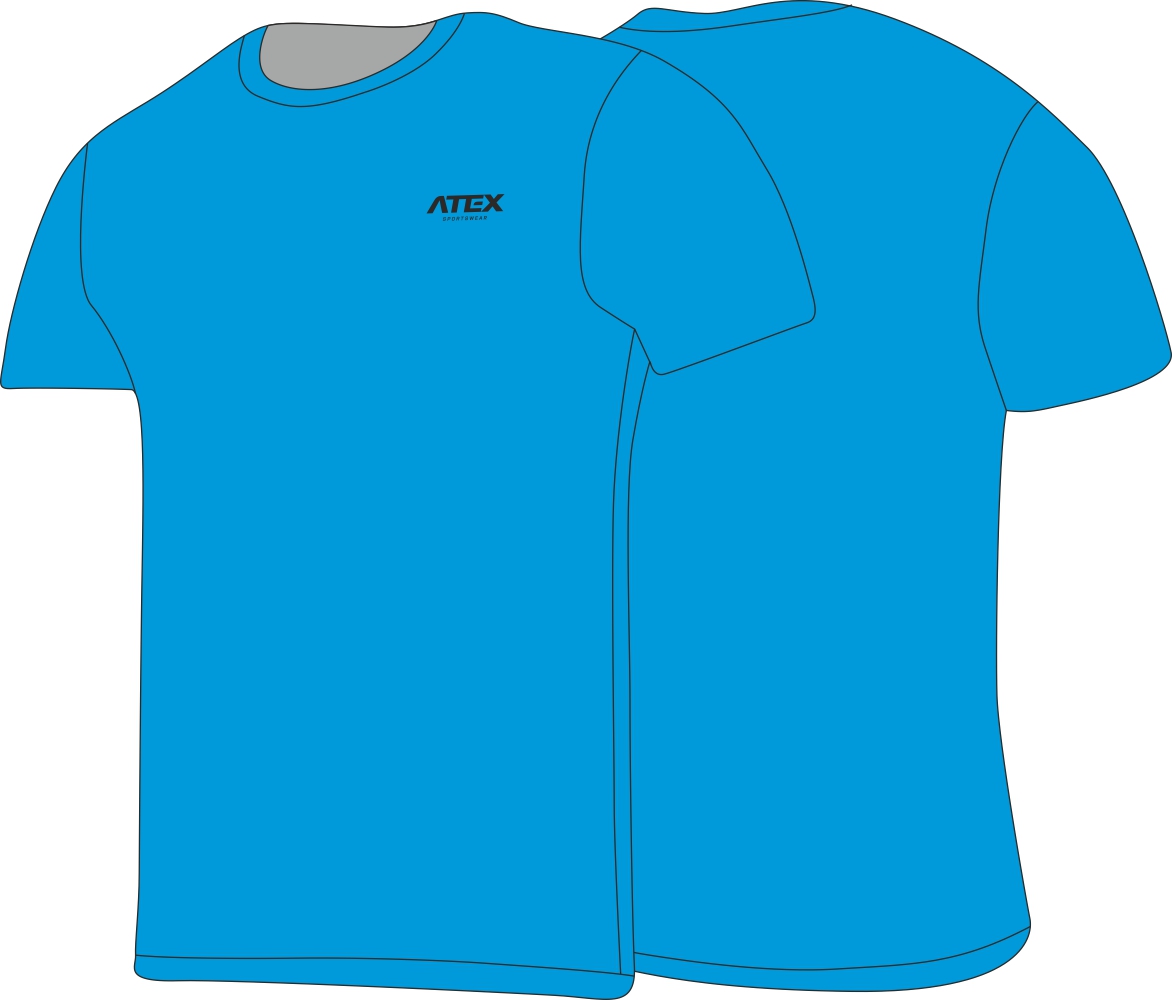 Atletický dres s krátkými rukávy