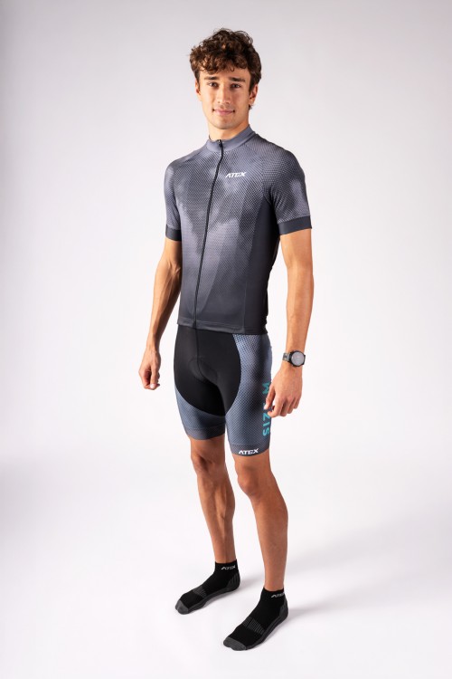 Cyklo dres SPORT s krátkými rukávy, úzká ramena
